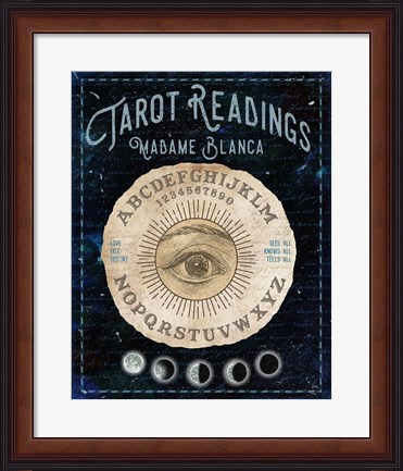 Framed Fortune Reading II Print