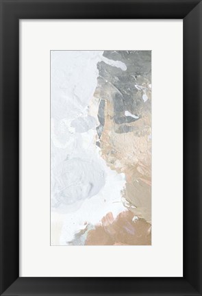 Framed Pastel Abstract Print