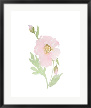 Framed Garden Of Joy II Print