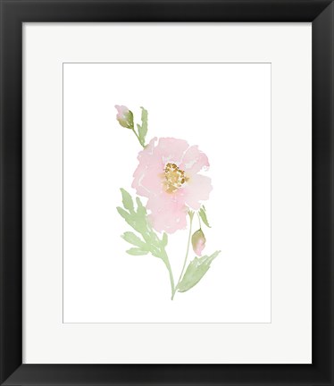 Framed Garden Of Joy II Print