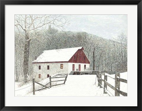 Framed Grist Mill Print