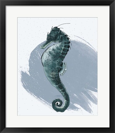 Framed Seahorse Print