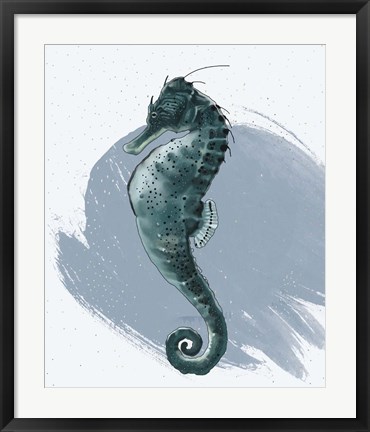 Framed Seahorse Print