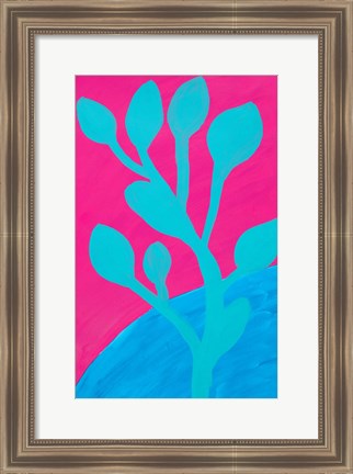 Framed Colorful Coral Print