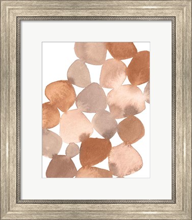 Framed Boho Beautiful I Brown Print