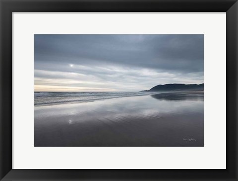 Framed Nehalem Beach Oregon Print