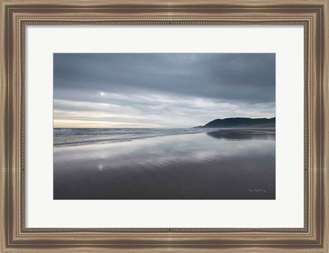 Framed Nehalem Beach Oregon Print