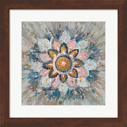 Framed Spice Mandala Print