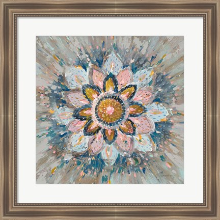 Framed Spice Mandala Print