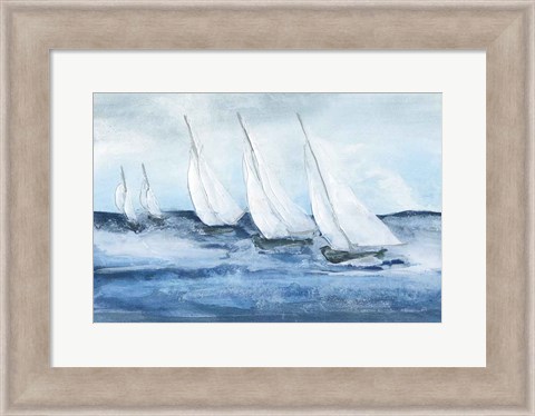 Framed Group Sail IV Print