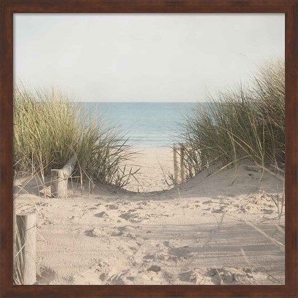 Framed Beach Grasses Print