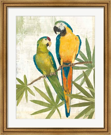 Framed Birds of a Feather III Crop Print