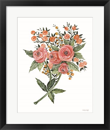 Framed Botanical Ranunculus Print