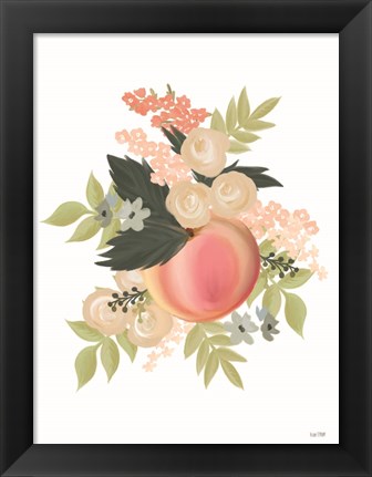 Framed Spring is Peachy I Print