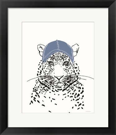 Framed Team Roster Cheetah Print