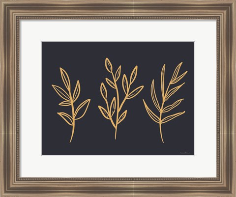 Framed Autumn Leaves Print