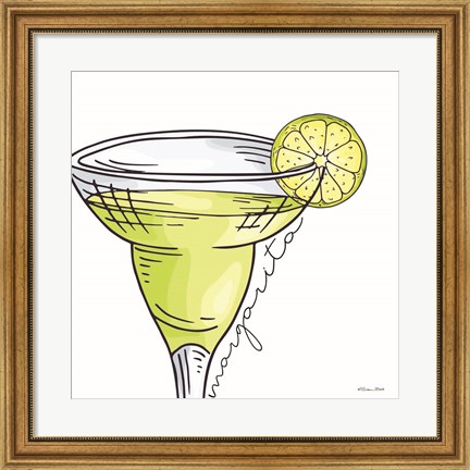 Framed Margarita Print