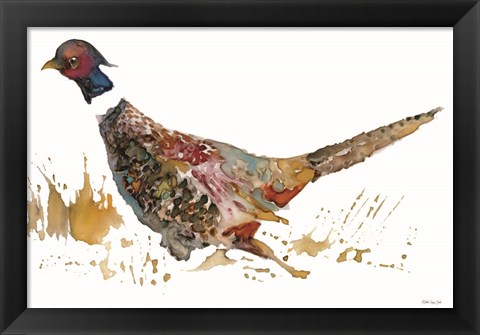 Framed Pheasant 2 Print