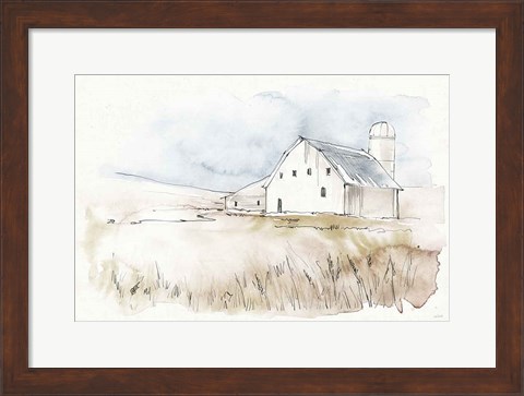 Framed Fresh Farmhouse IX Print