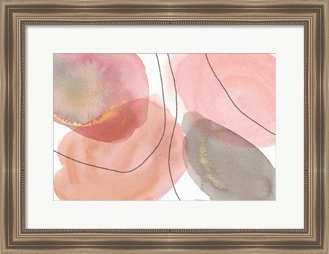 Framed Petal Passion X Soft Boho Print