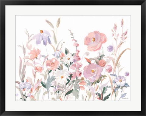 Framed Boho Wildflowers Print