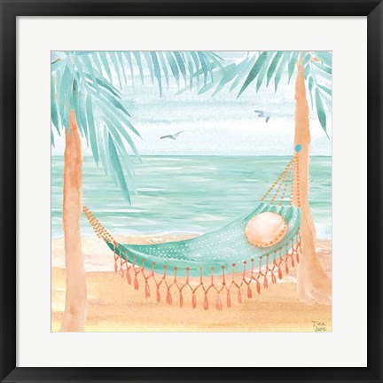 Framed Ocean Breeze IV Print