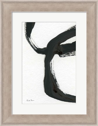 Framed Inky IV Print