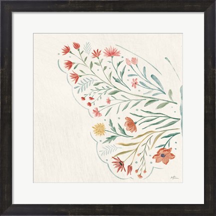 Framed Wildflower Vibes VI No Words Print