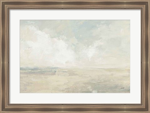 Framed Sky and Sand Crop Print