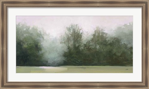 Framed Edge of the Wood Print