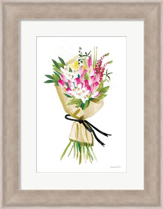 Framed Spring Bouquet Print