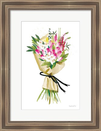 Framed Spring Bouquet Print