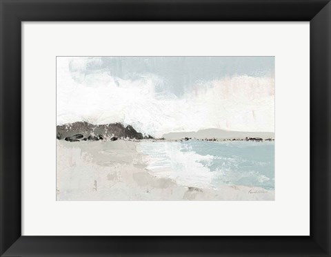 Framed Calm Water Neutral Print