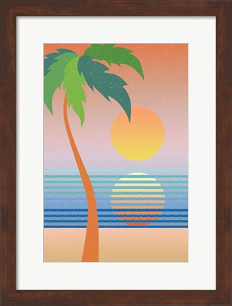 Framed Paradise No Words Print