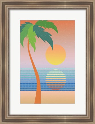 Framed Paradise No Words Print