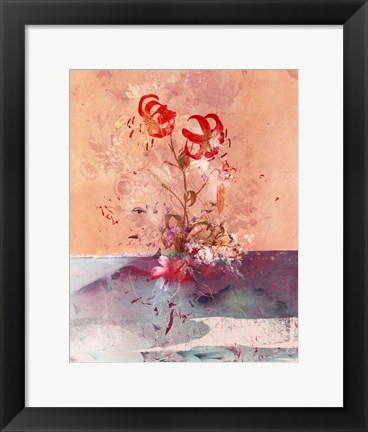 Framed Floriage Print