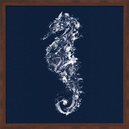 Framed Seahorse Print