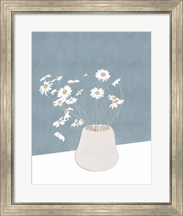 Framed Daisy Still Life Print