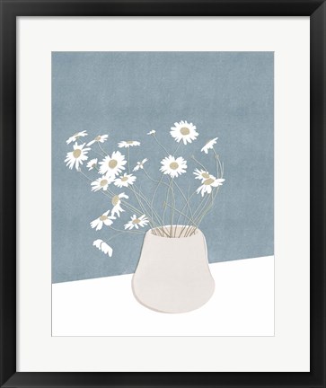 Framed Daisy Still Life Print