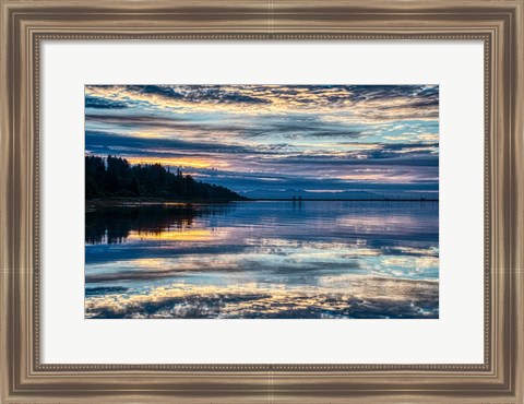 Framed Lavender Morning Print