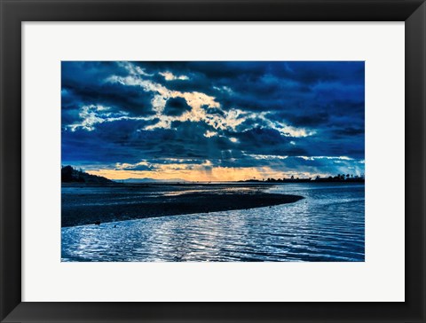 Framed Morning Rays of Light Print