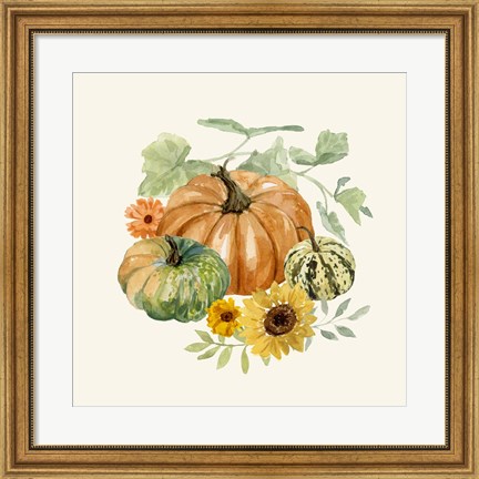 Framed Hello Autumn II Print