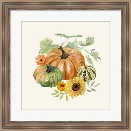 Framed Hello Autumn II Print