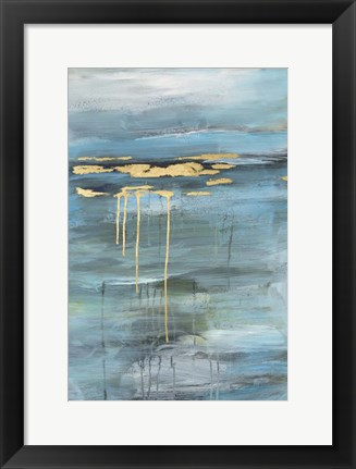 Framed Distant Shores II Print