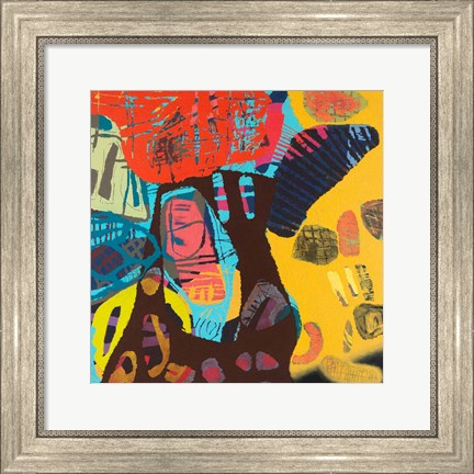 Framed Conversations In The Abstract No. 113 Print