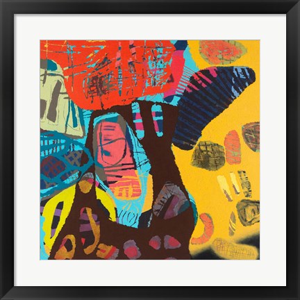 Framed Conversations In The Abstract No. 113 Print