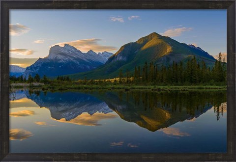 Framed Quiet Summer Morning Print