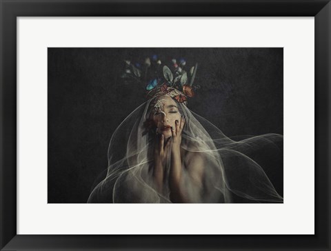 Framed Fake Bride Print