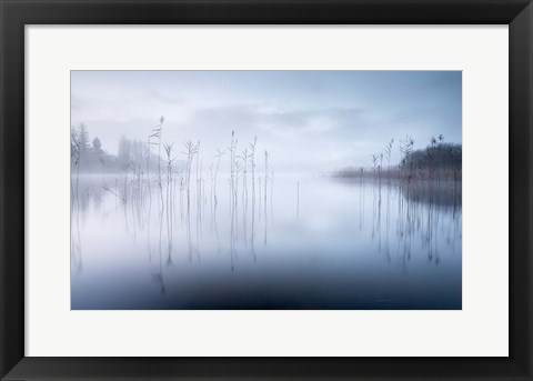 Framed Reflections in a Lake 2 Print