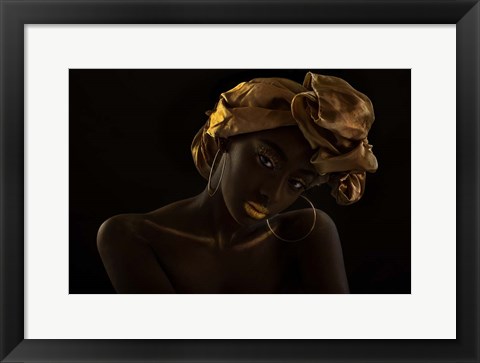 Framed Gold Touches 2 Print